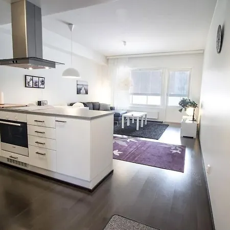公寓 Kotimaailma - One Bedroom With Sauna And Balcony *